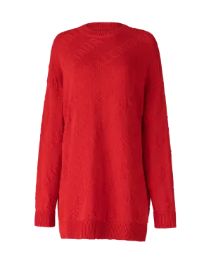 3D Knit Long Sleeved Sweater