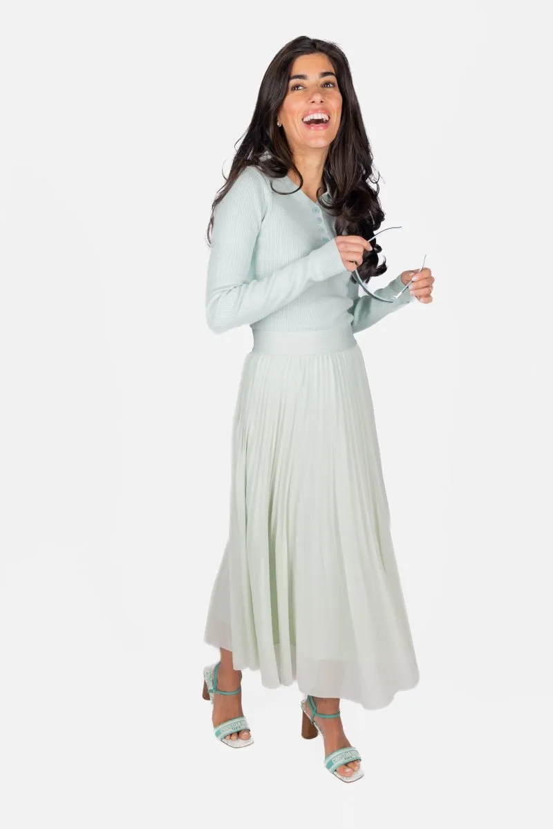ALIYA SKIRT (LIGHT GREEN)