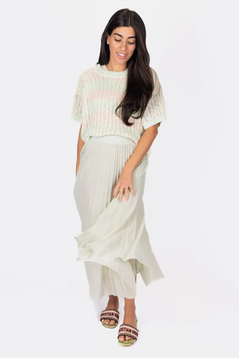 ALIYA SKIRT (LIGHT GREEN)