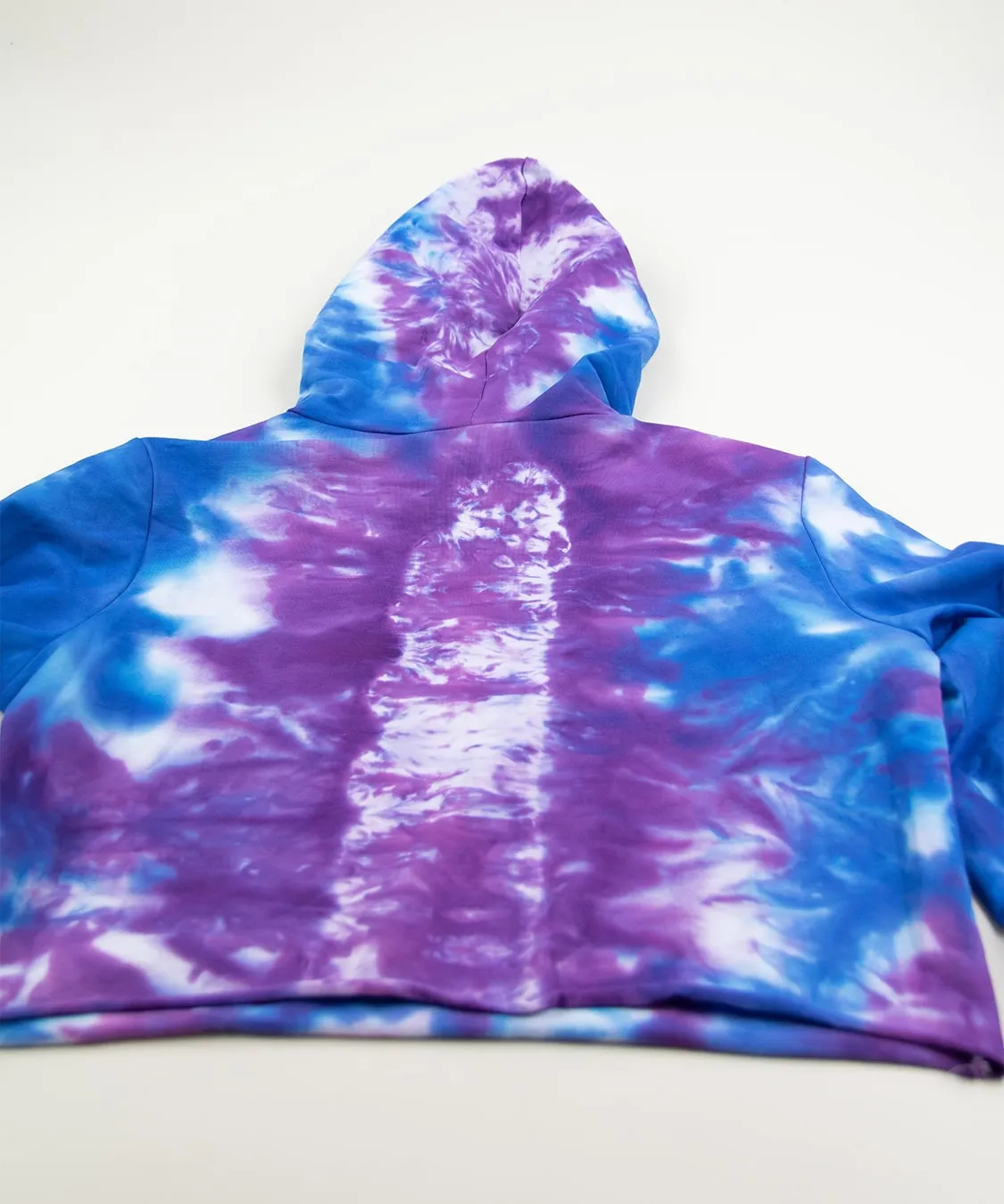 Aphrodite Tie Dye Hoodie Crop Top