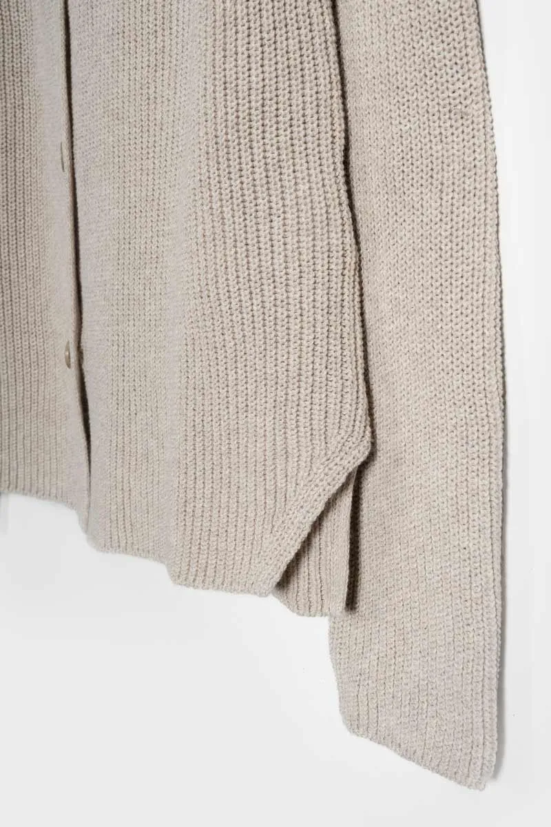 Aspasia Women's V-neck Recycled Cotton Cardigan