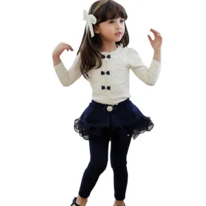 Autumn Kids Children Shirts Solid Cotton Long Sleeve Bow Girl shirts all for kids clothes and accessories Girl Blouse 2-10y