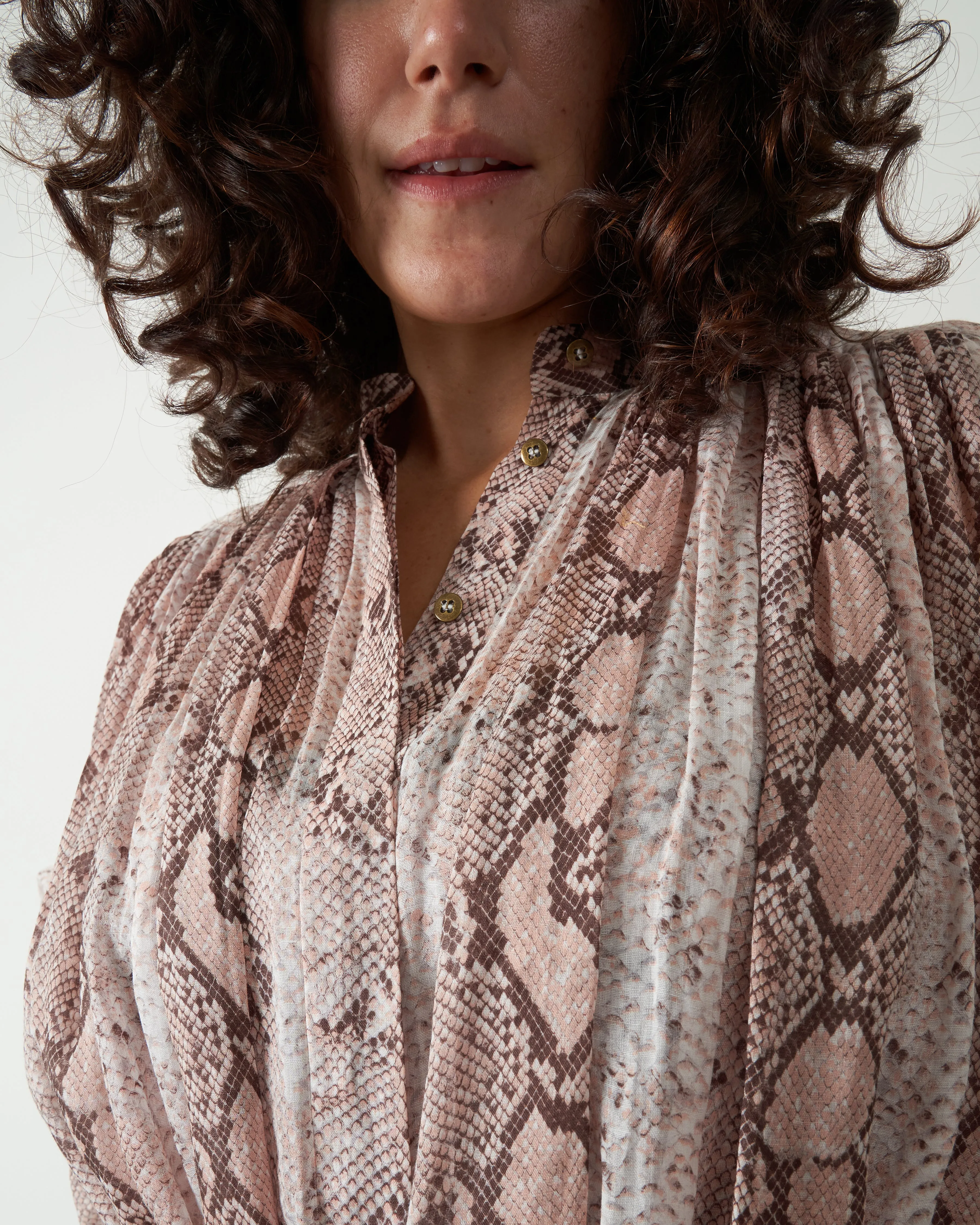 bellitude batwing dress - snake
