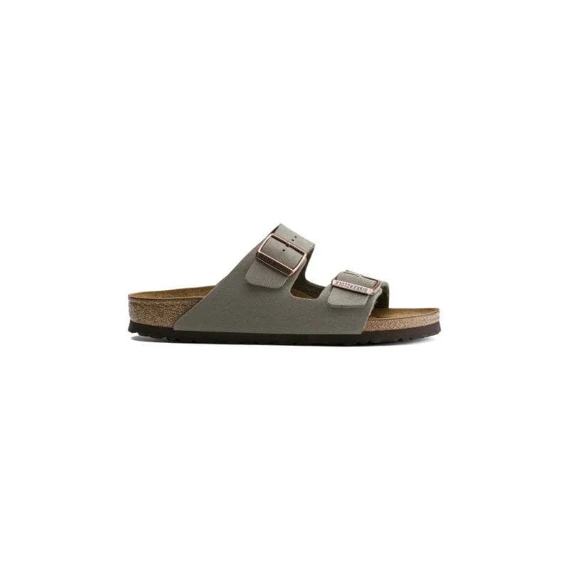 Birkenstock Womens Grey Arizona Birkibuc Sandal - 151213