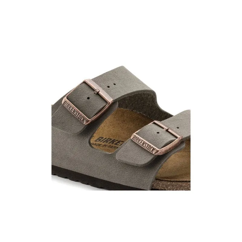 Birkenstock Womens Grey Arizona Birkibuc Sandal - 151213