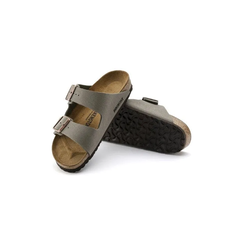 Birkenstock Womens Grey Arizona Birkibuc Sandal - 151213