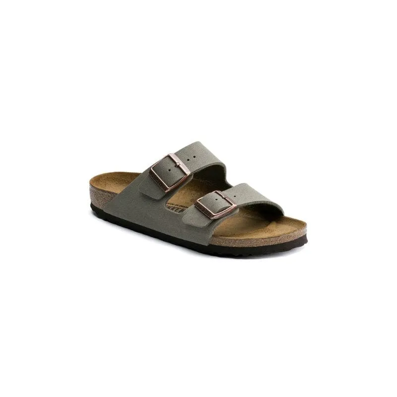 Birkenstock Womens Grey Arizona Birkibuc Sandal - 151213