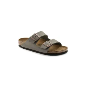 Birkenstock Womens Grey Arizona Birkibuc Sandal - 151213