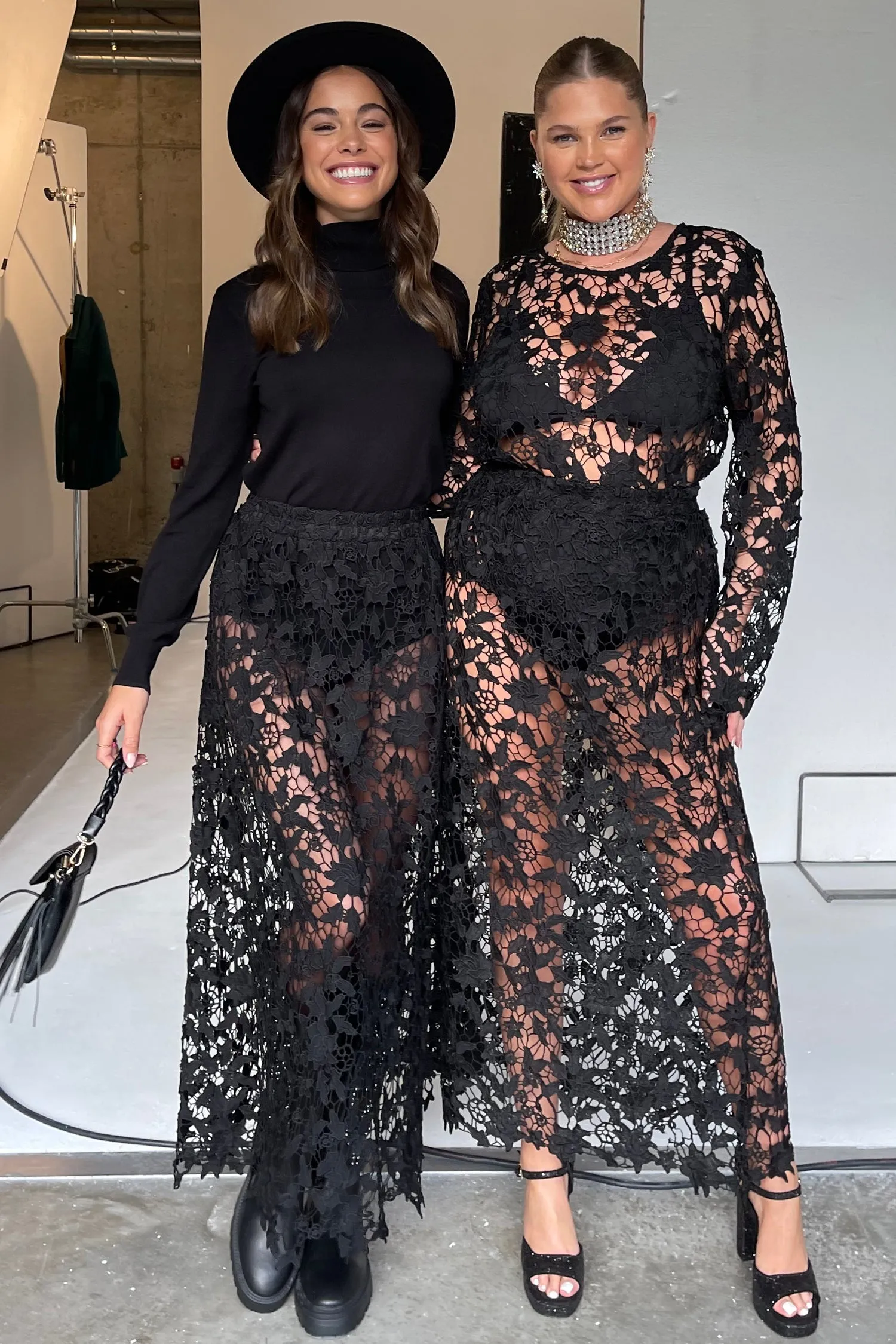 Black Lace Top