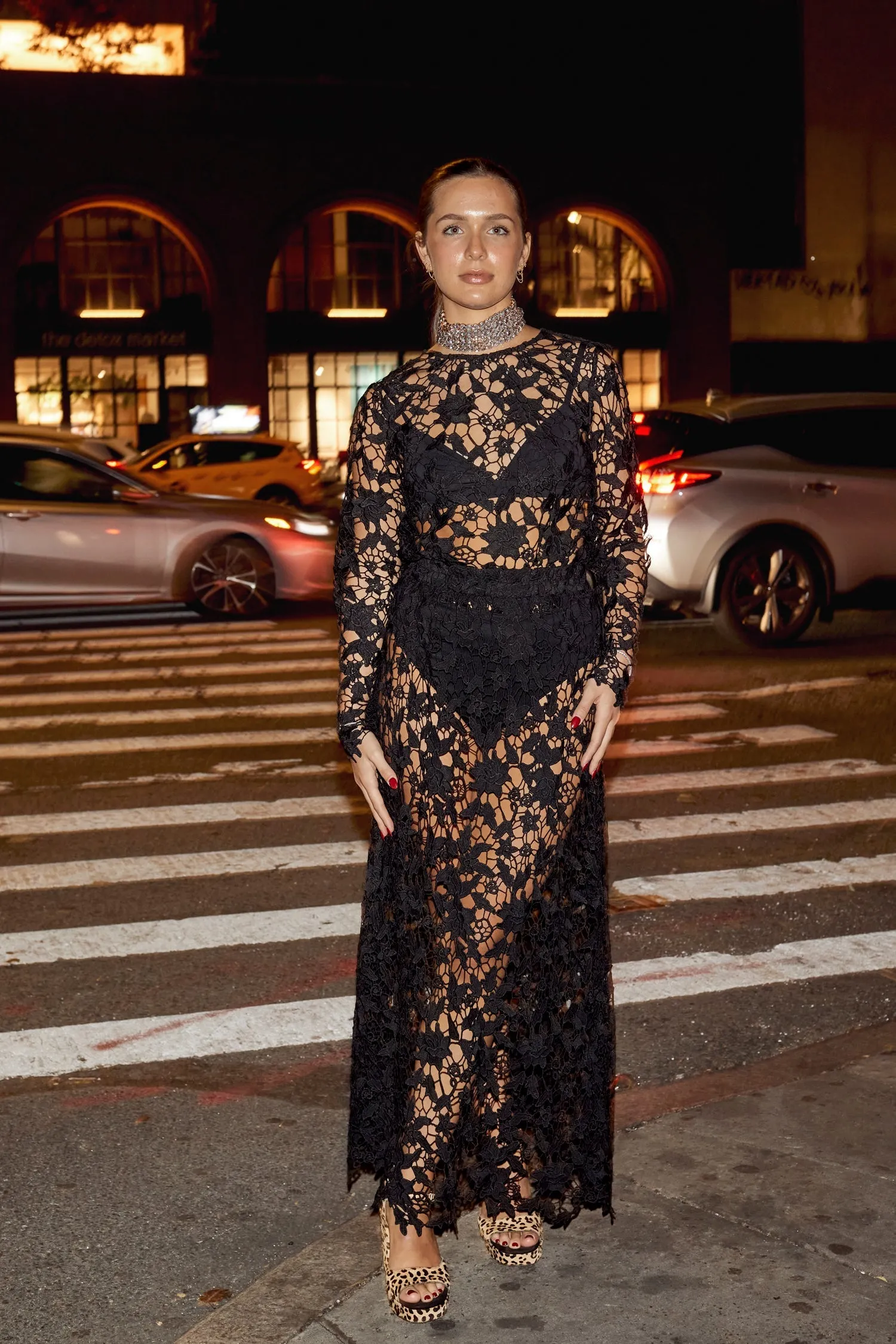 Black Lace Top