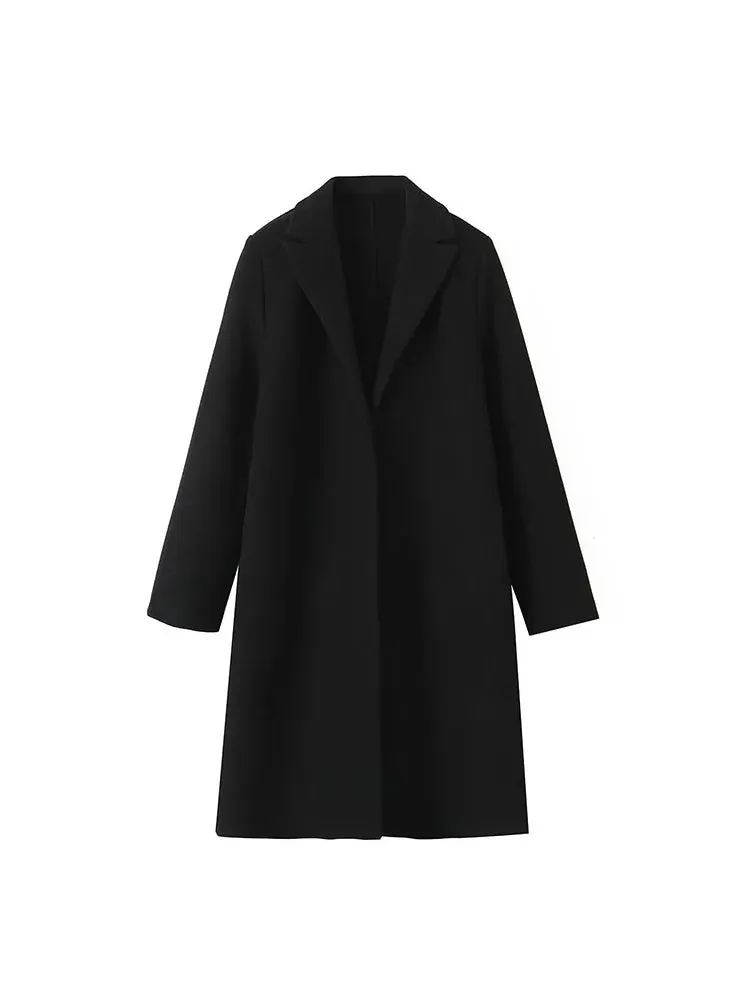 Black Long Trench Coat | Dreamofthe90s