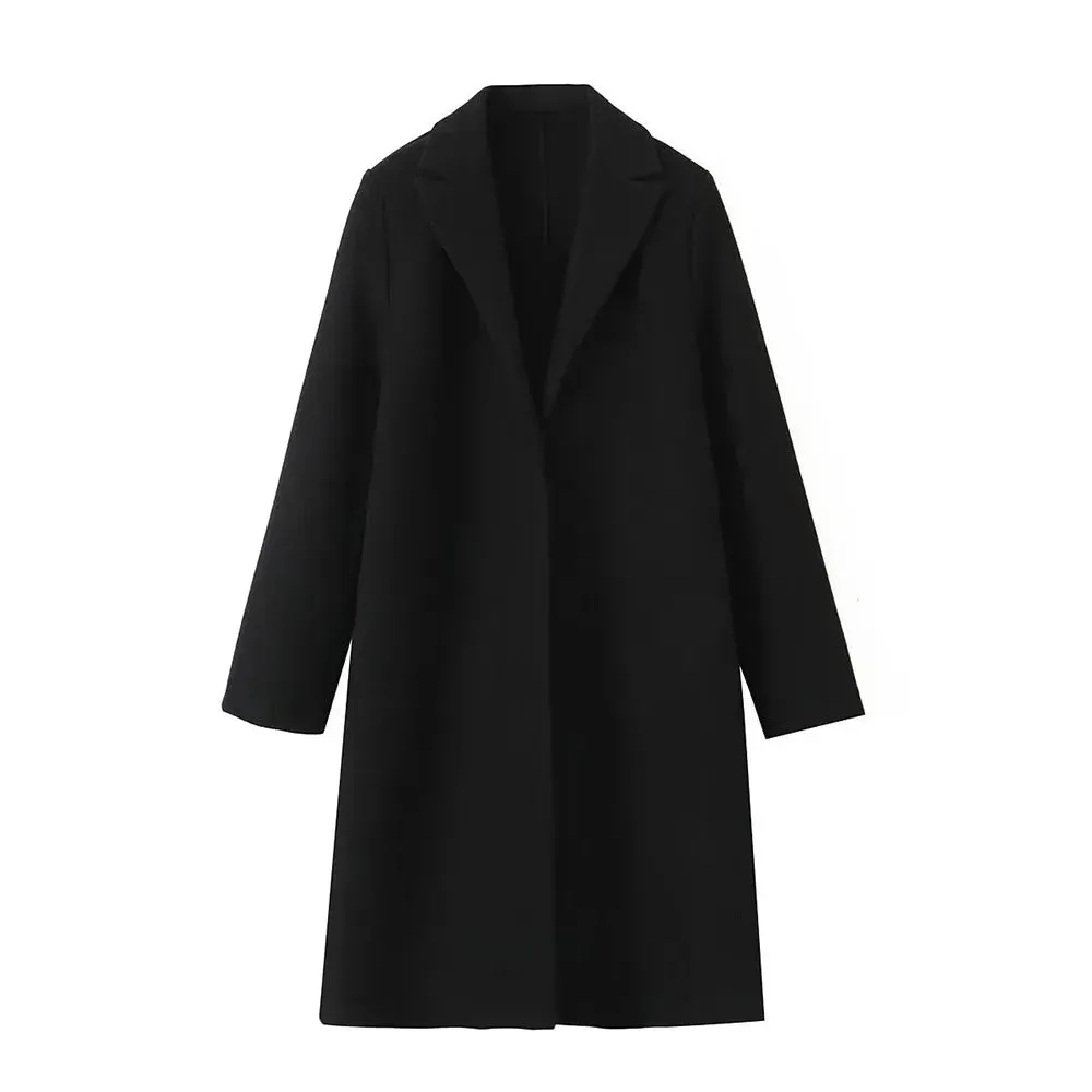 Black Long Trench Coat | Dreamofthe90s