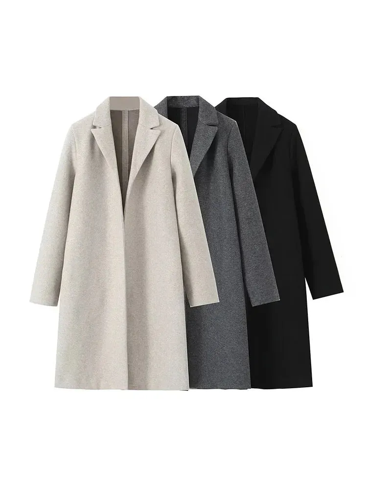 Black Long Trench Coat | Dreamofthe90s