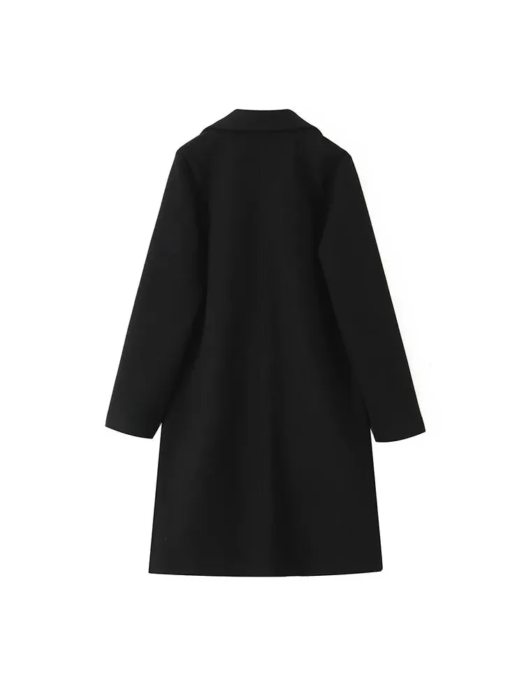 Black Long Trench Coat | Dreamofthe90s
