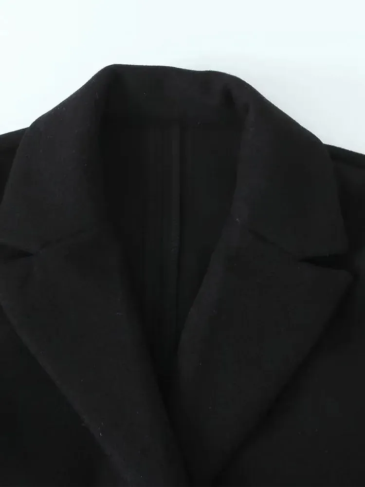 Black Long Trench Coat | Dreamofthe90s