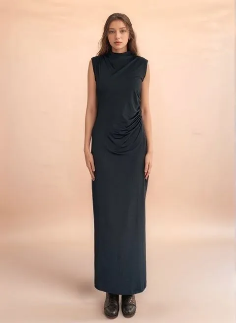 Black Tank Slip Dress
