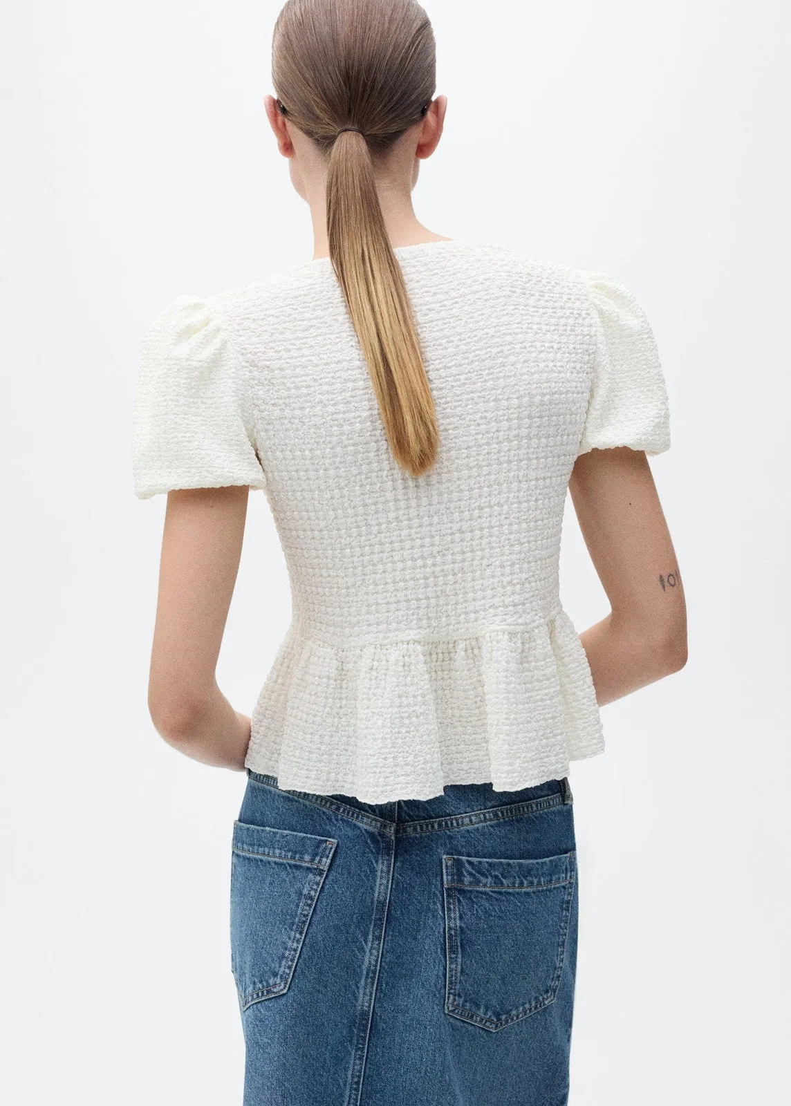 Blouse Benita - Light Beige