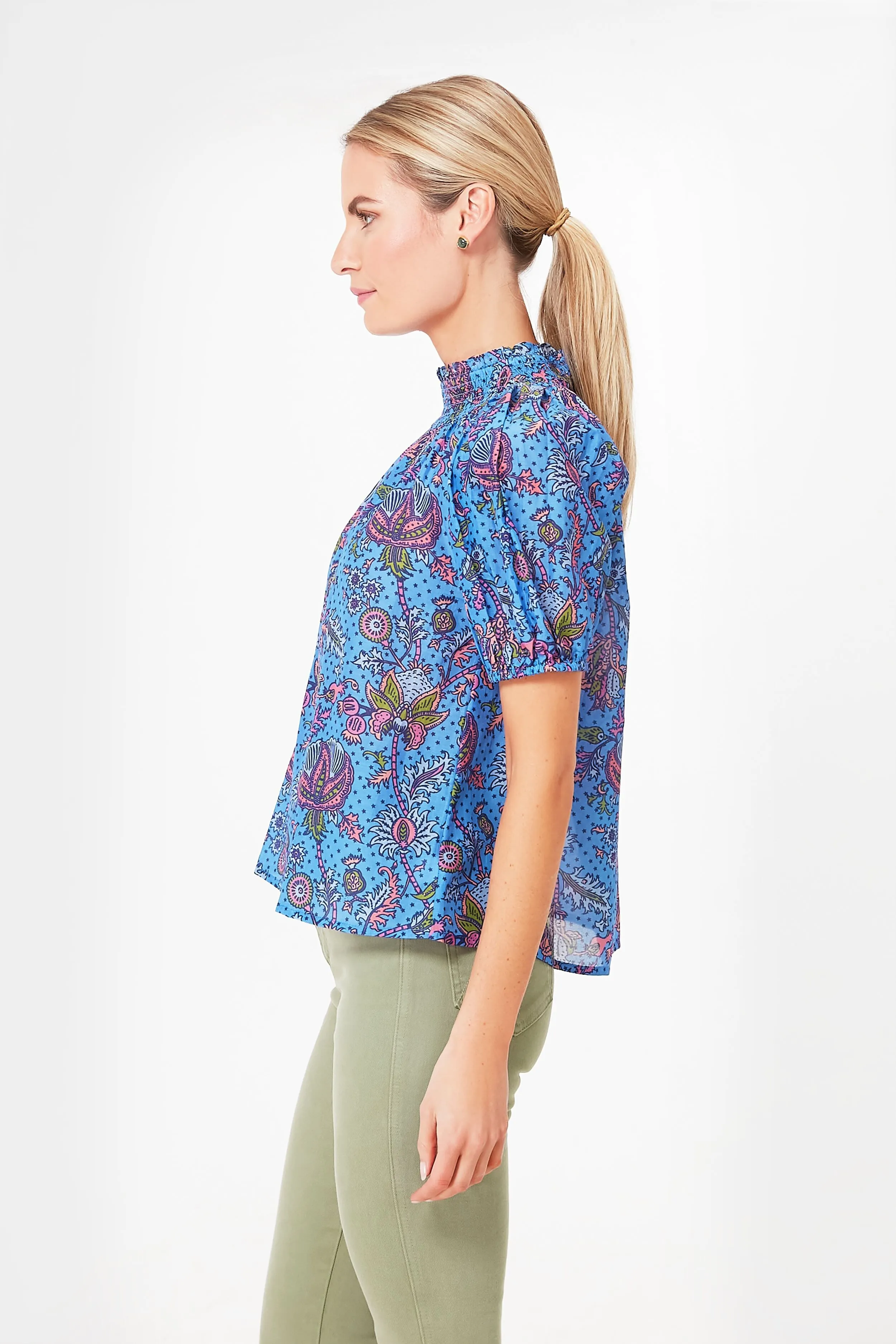 Blue Amanda Star Ansley Top