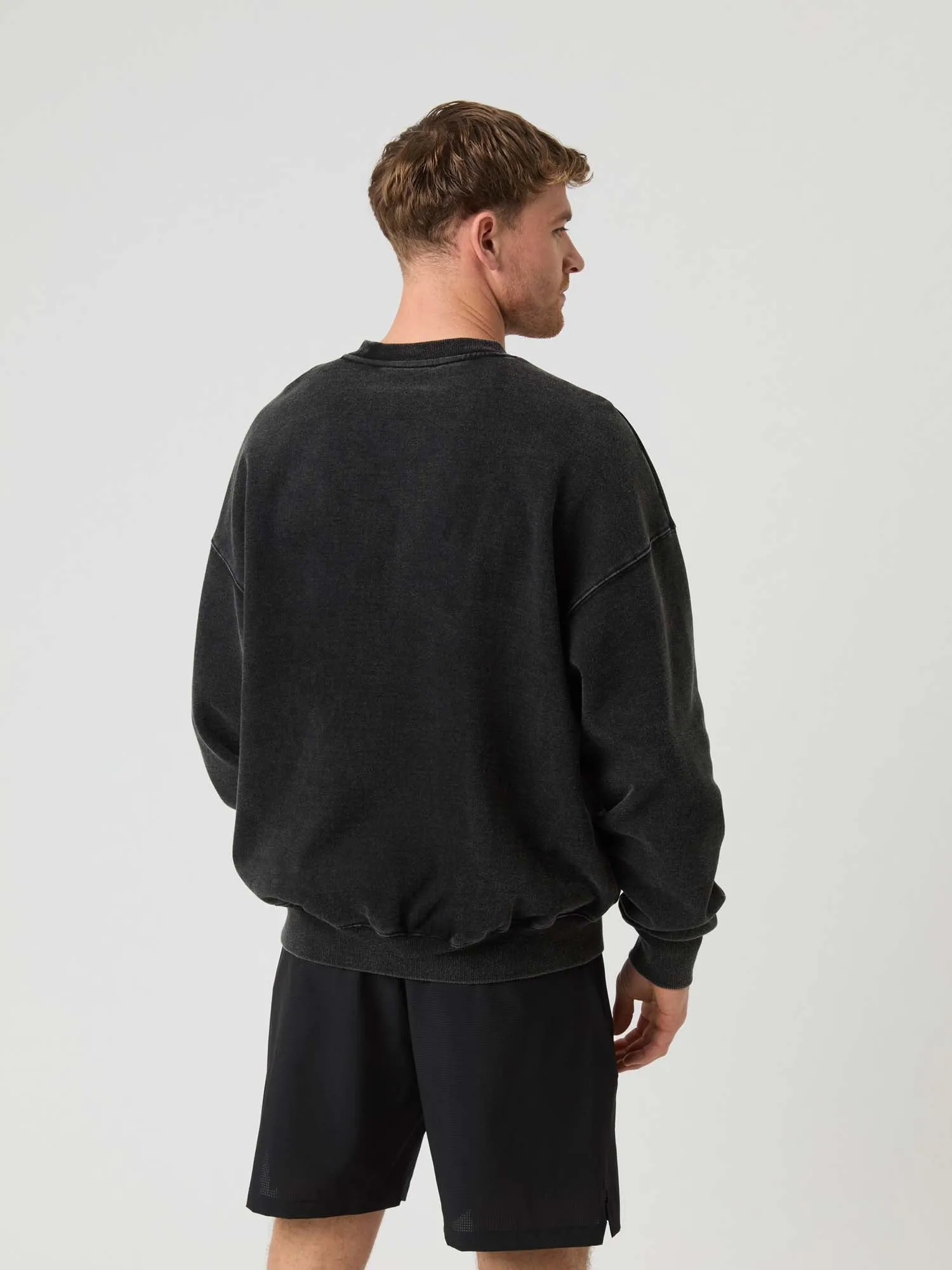 Borg Oversized Logo sweater