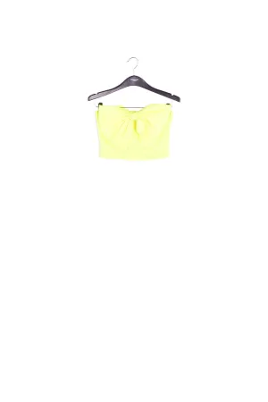 Bow bustier top