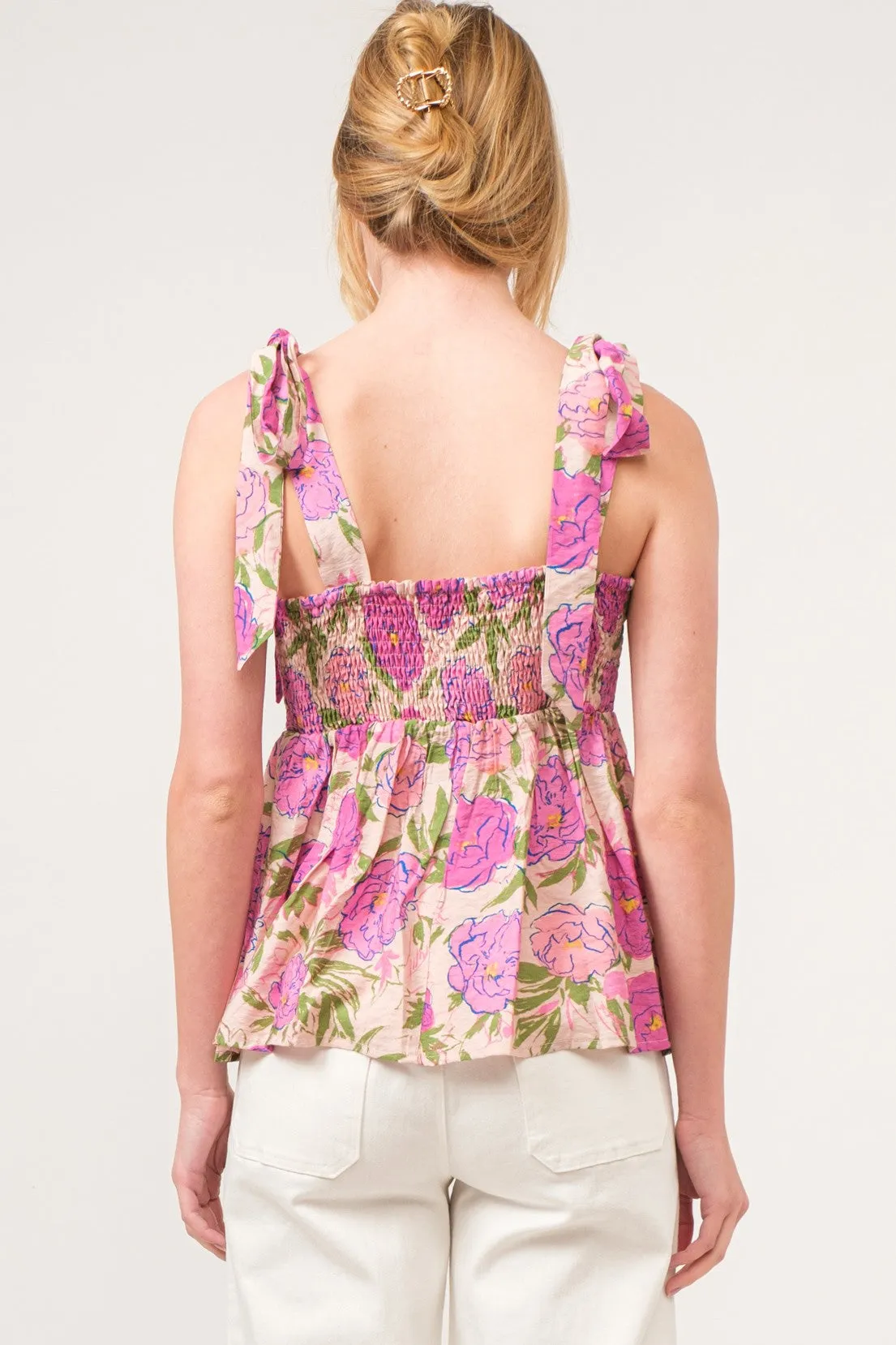 Bow Tied Shoulder Top