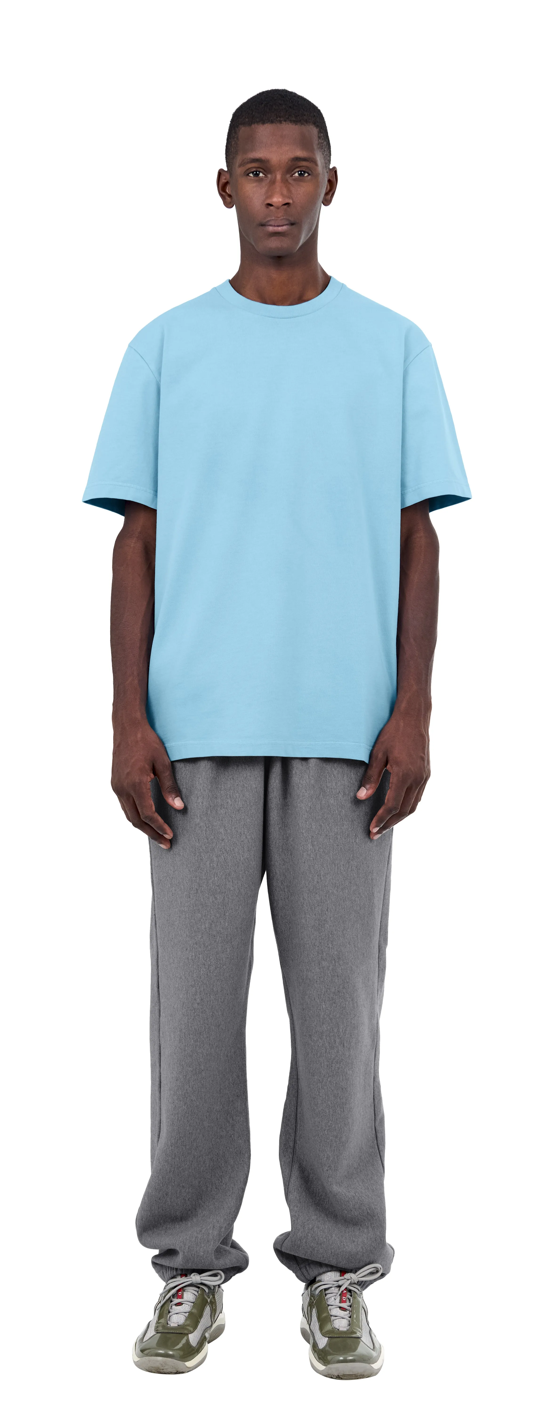 Boxy T-Shirt, Blue Lagoa