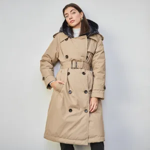 British Trench Coat Winter (White Duck Down)