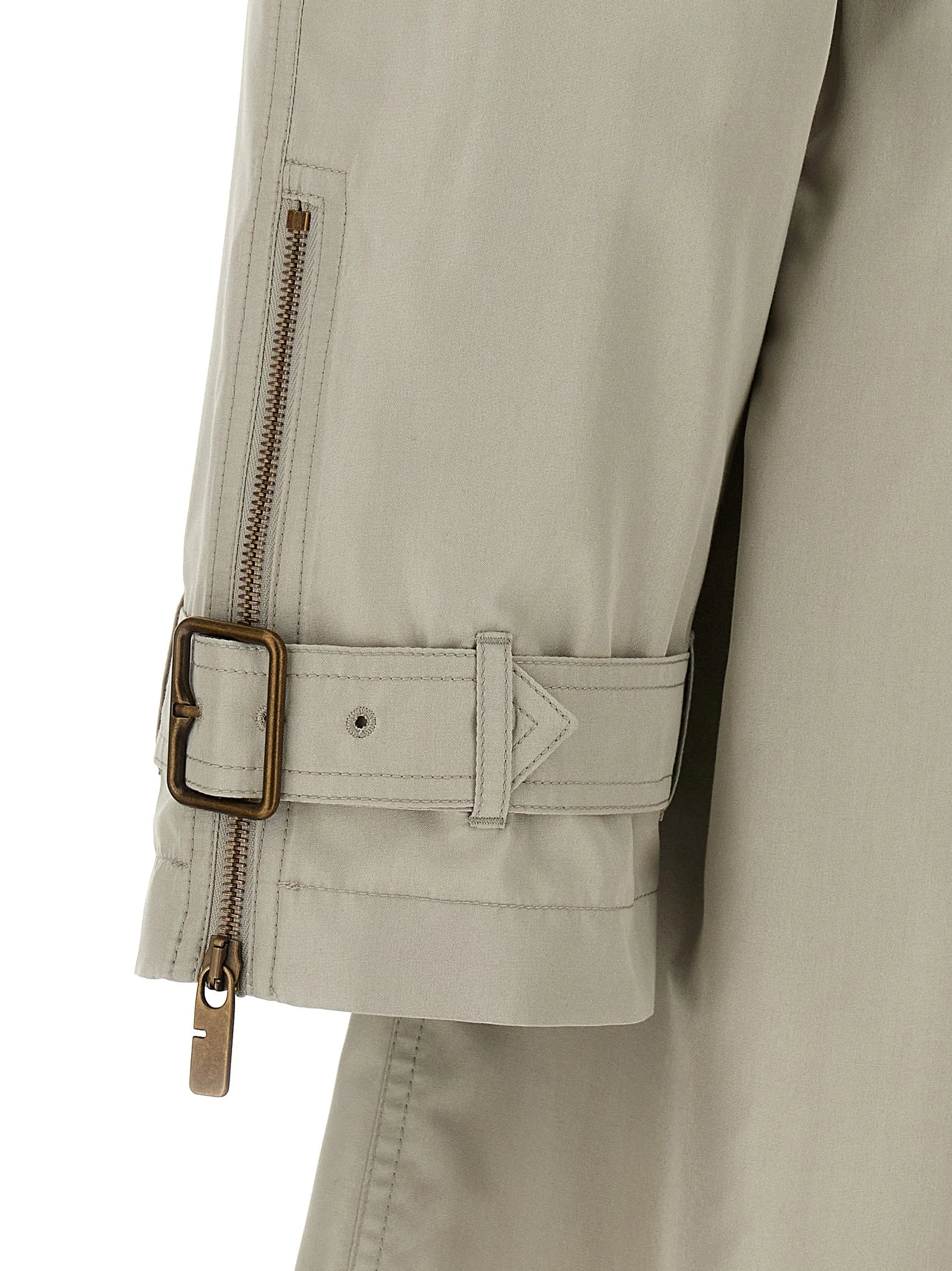 Burberry Car Coat Silk