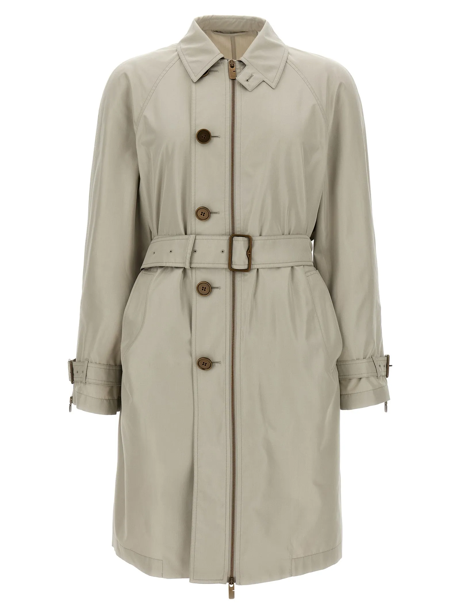 Burberry Car Coat Silk
