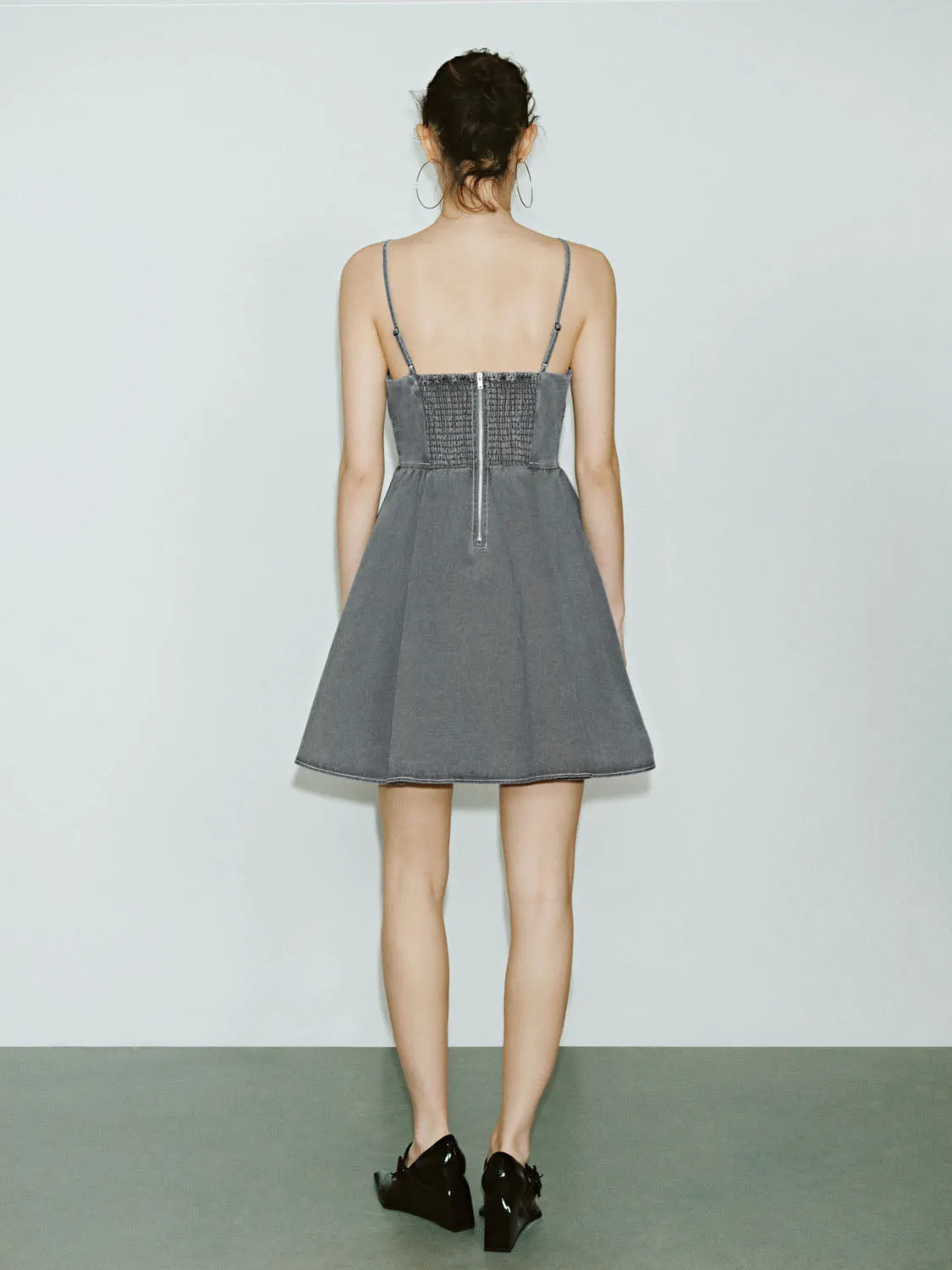 Cami A-Line Denim Dresses