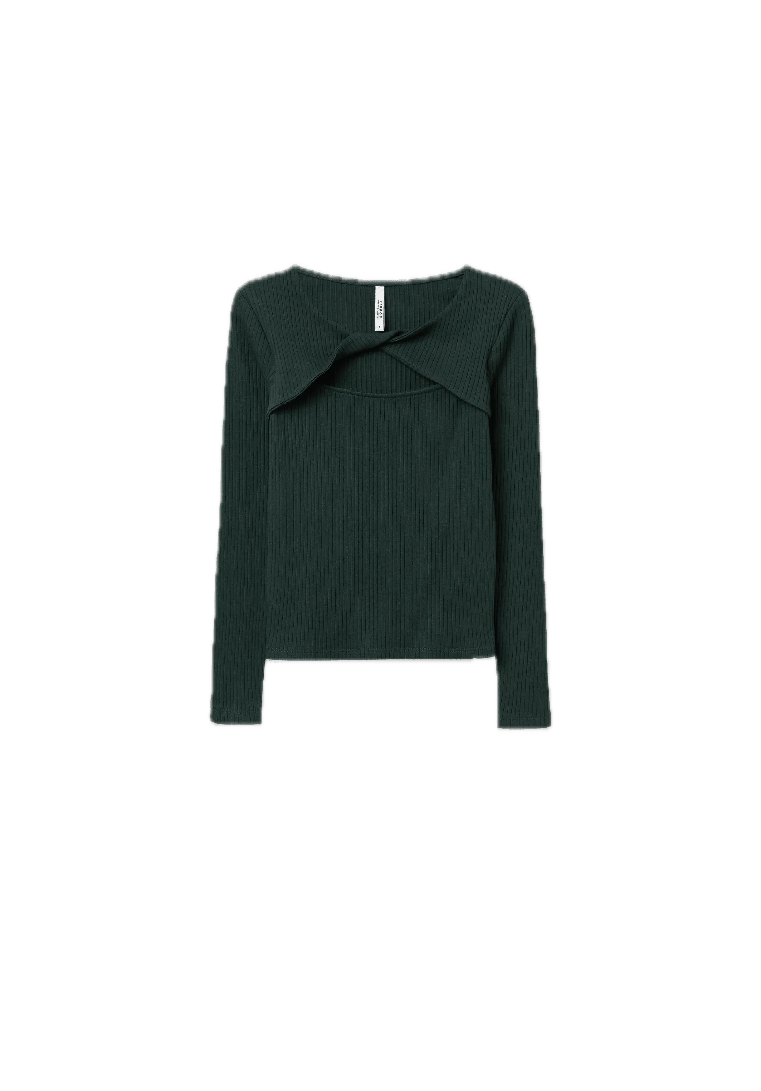 Camiseta Tiffosi Cora Canalé Cut Out Verde