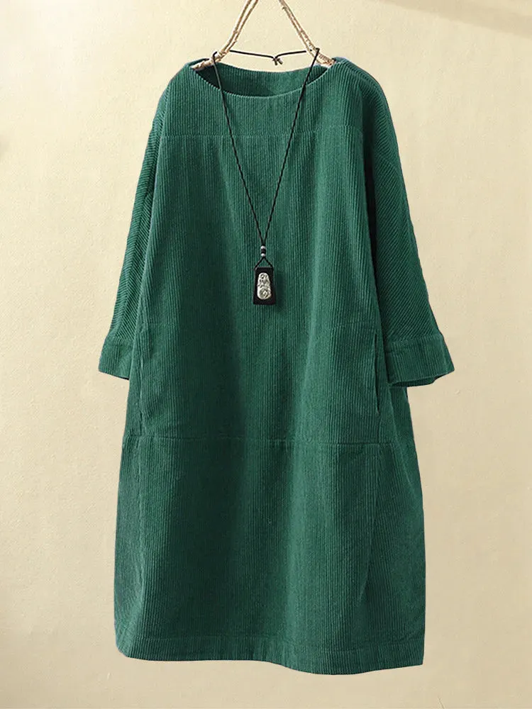 Clara – Effortlessly Chic A-Line Dress for Women