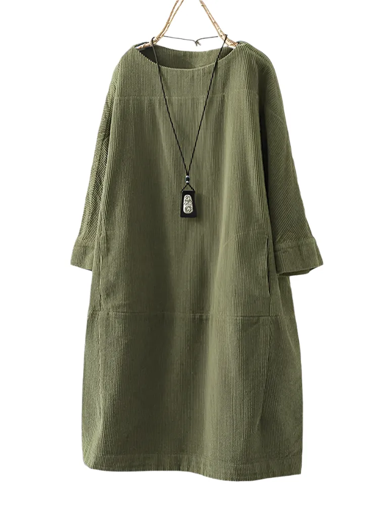 Clara – Effortlessly Chic A-Line Dress for Women