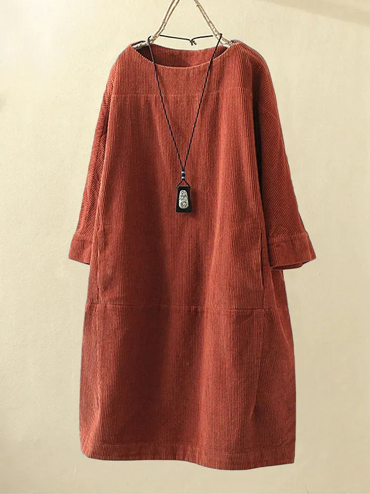 Clara – Effortlessly Chic A-Line Dress for Women