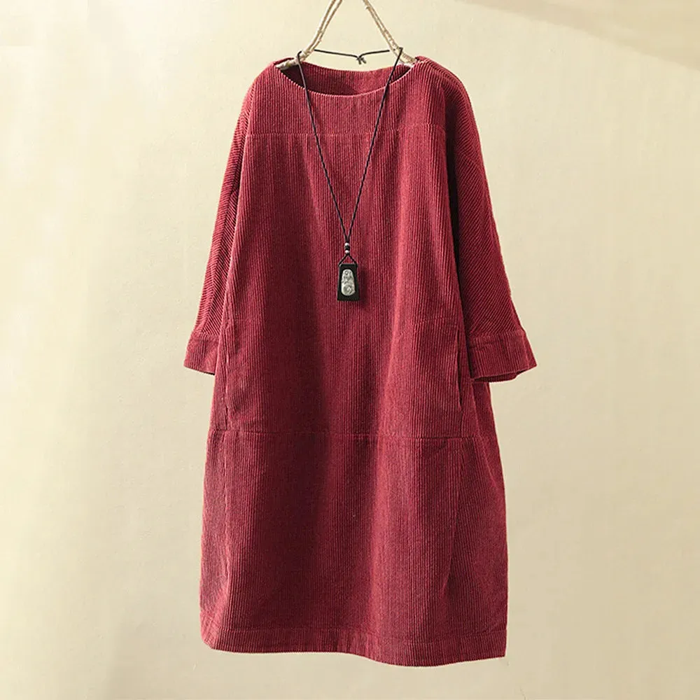 Clara – Effortlessly Chic A-Line Dress for Women