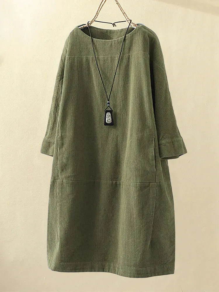 Clara – Effortlessly Chic A-Line Dress for Women