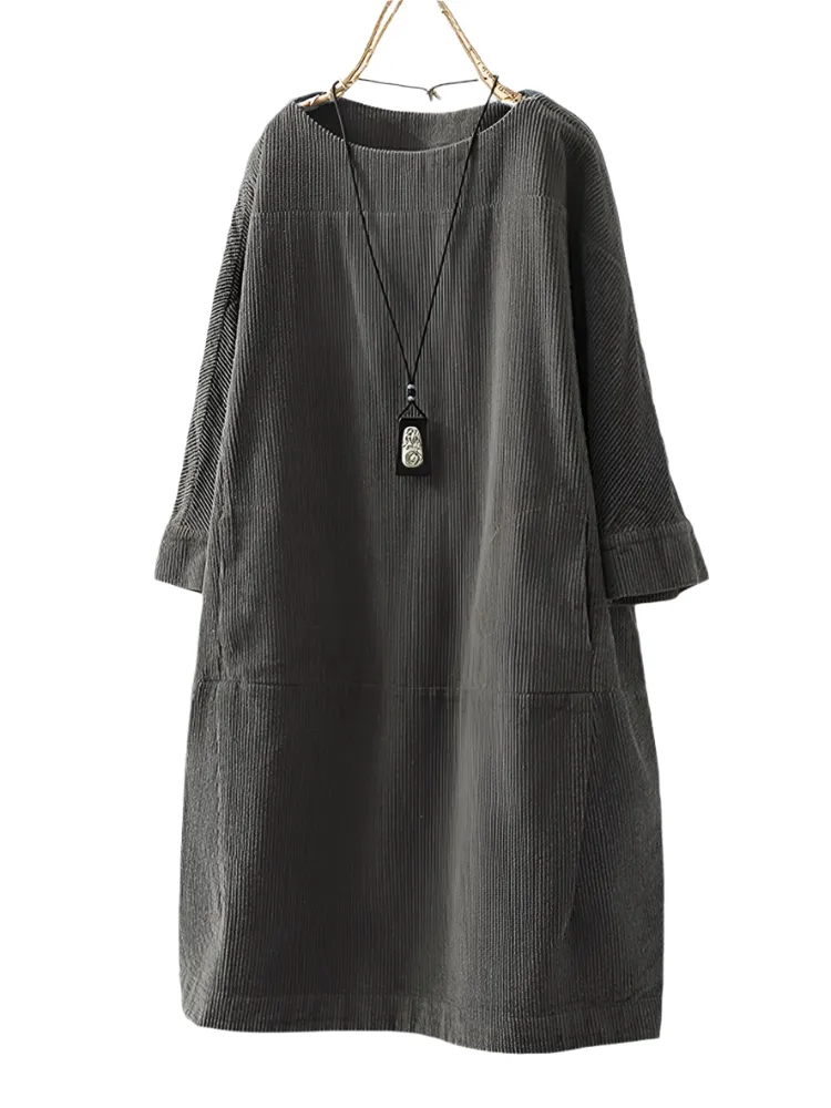 Clara – Effortlessly Chic A-Line Dress for Women