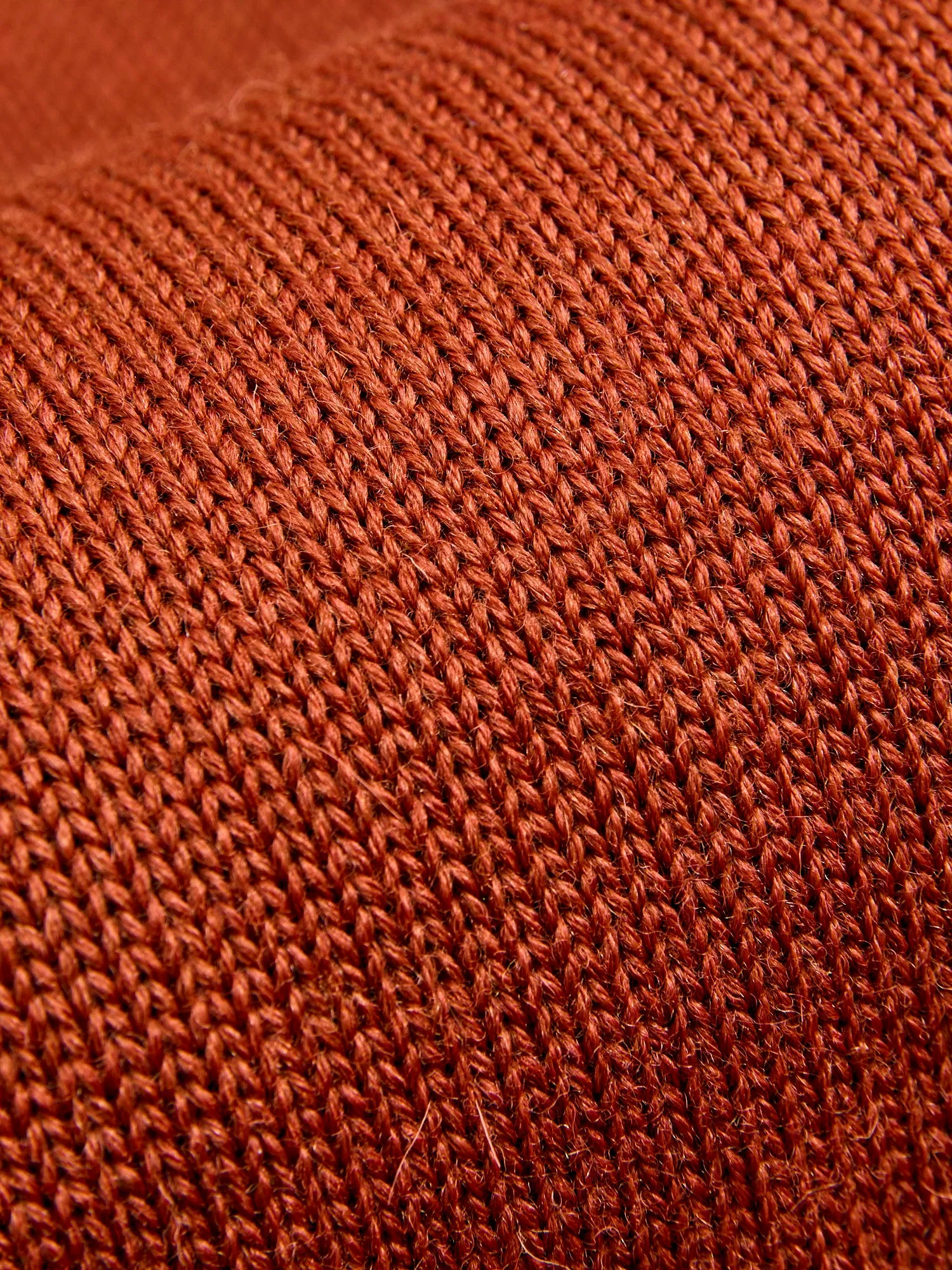 Classic Cardigan in Burnt Orange