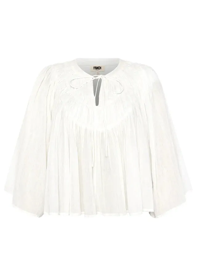 Clovicia Blouse - White