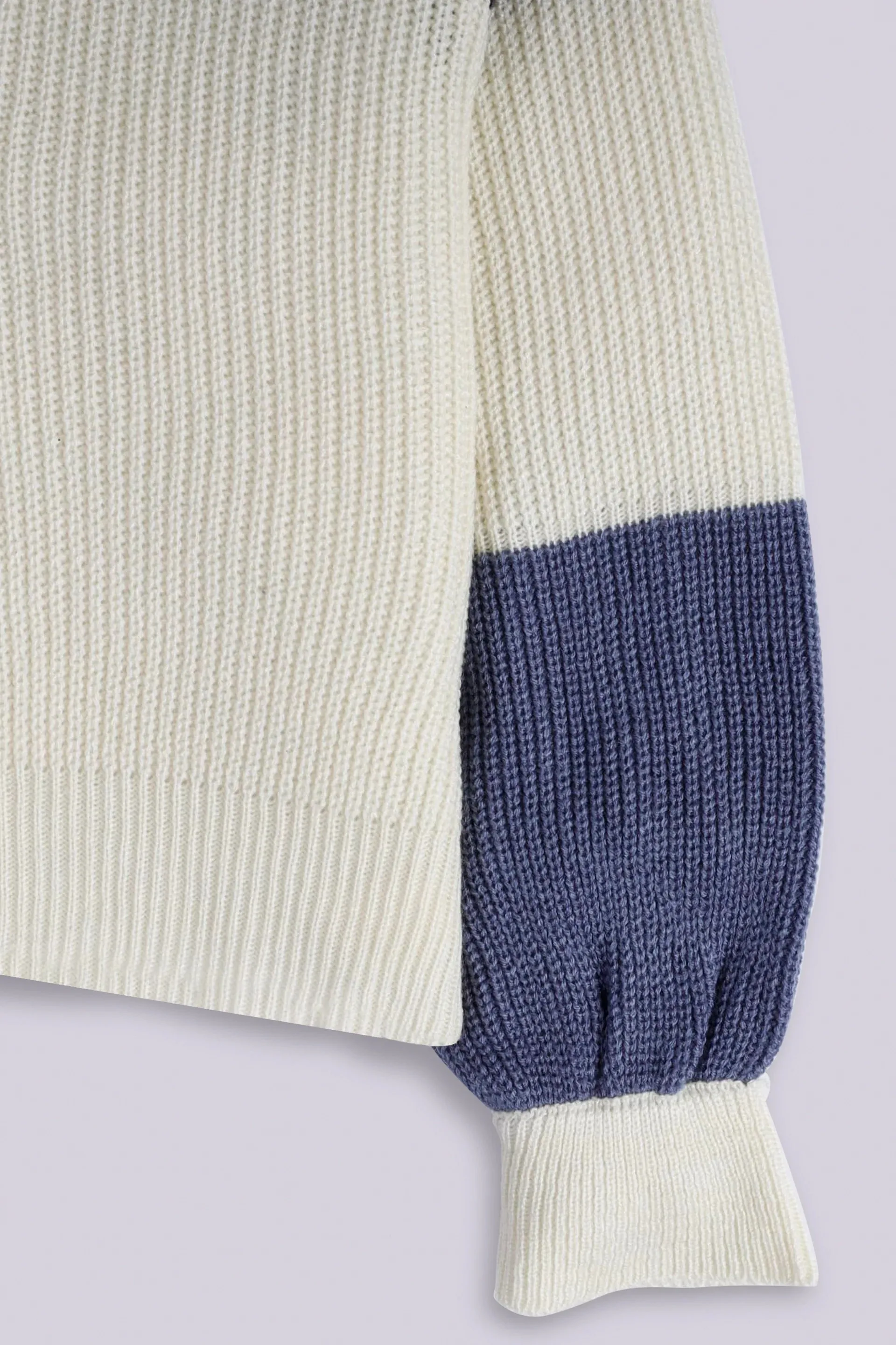 Color Block Raglan Sleeves Sweater