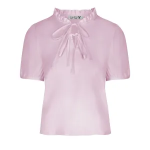 Corsica Mirabilia Lavender Linen Blouse
