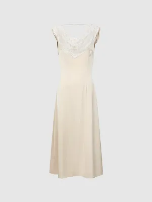 Cowl Neck A-Line Dresses