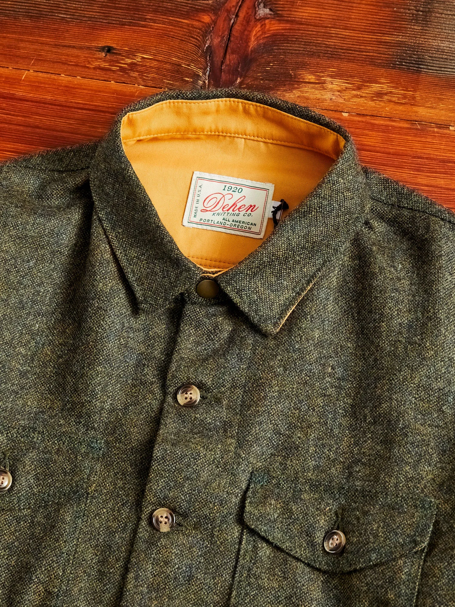 Crissman Overshirt in Hunter Green