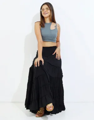 Cut-Out Crop Top