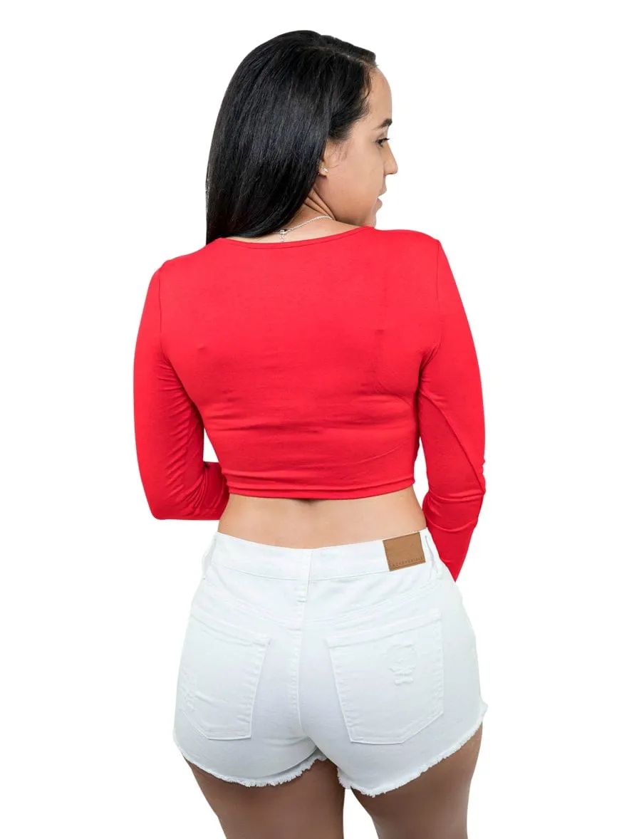 Cut Out  Crop Top
