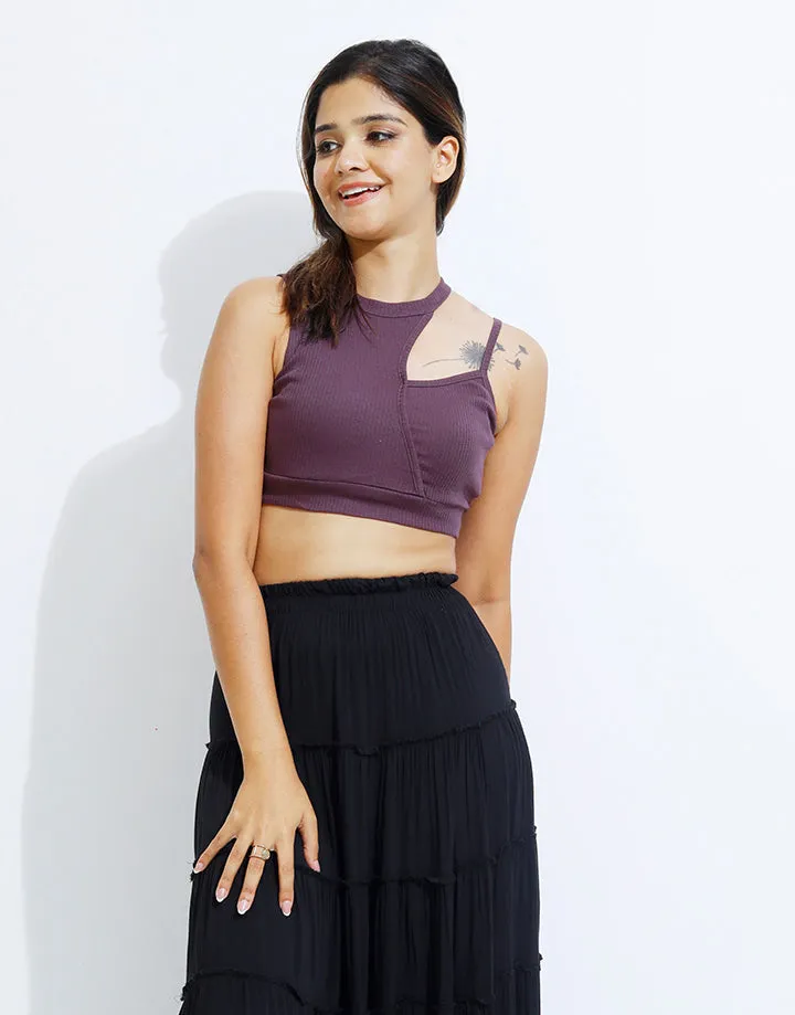 Cut-Out Crop Top