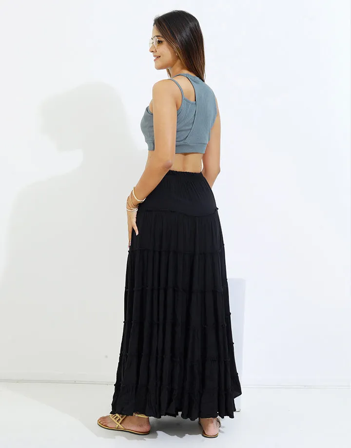 Cut-Out Crop Top