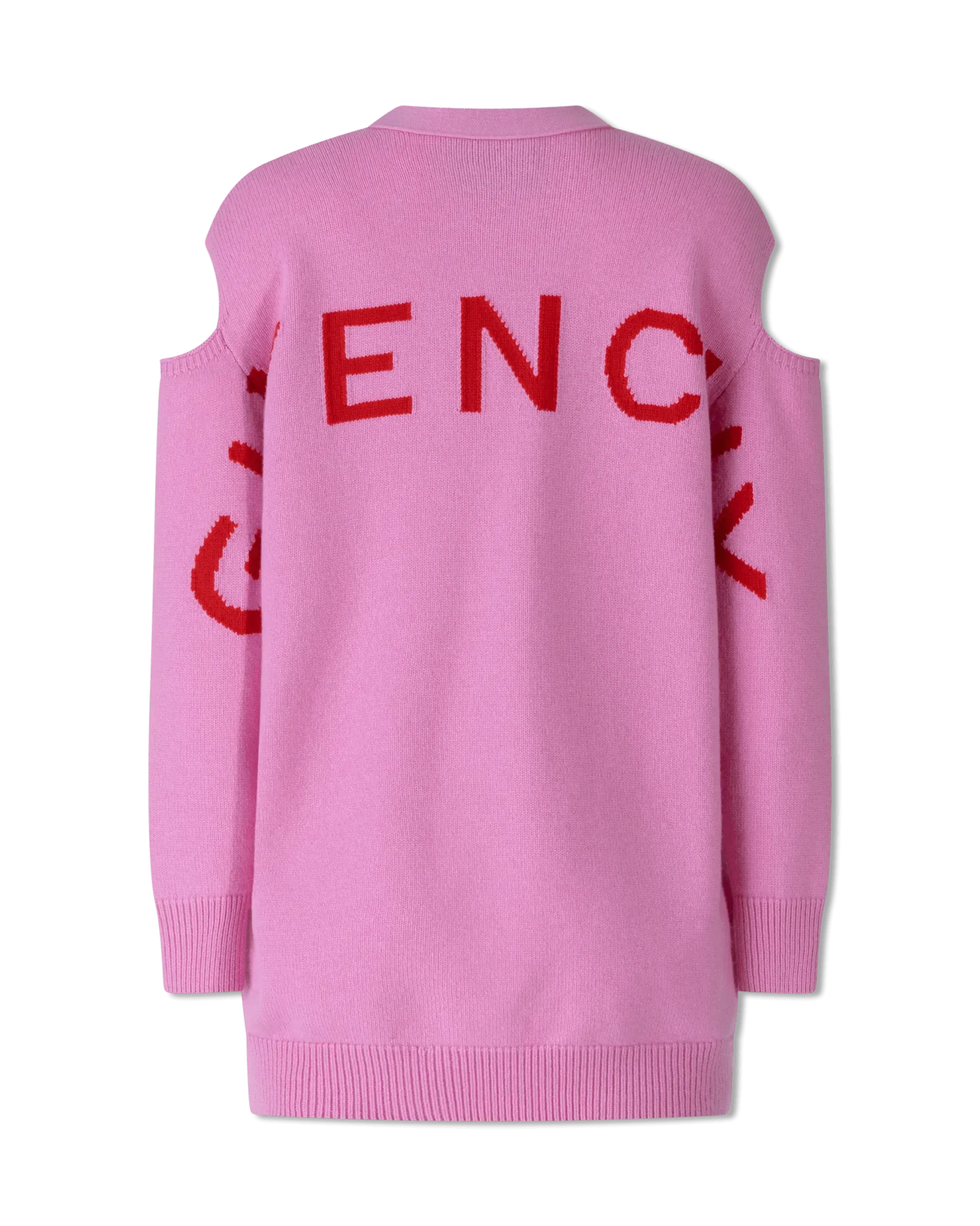 Cut Out Jacquard Cardigan