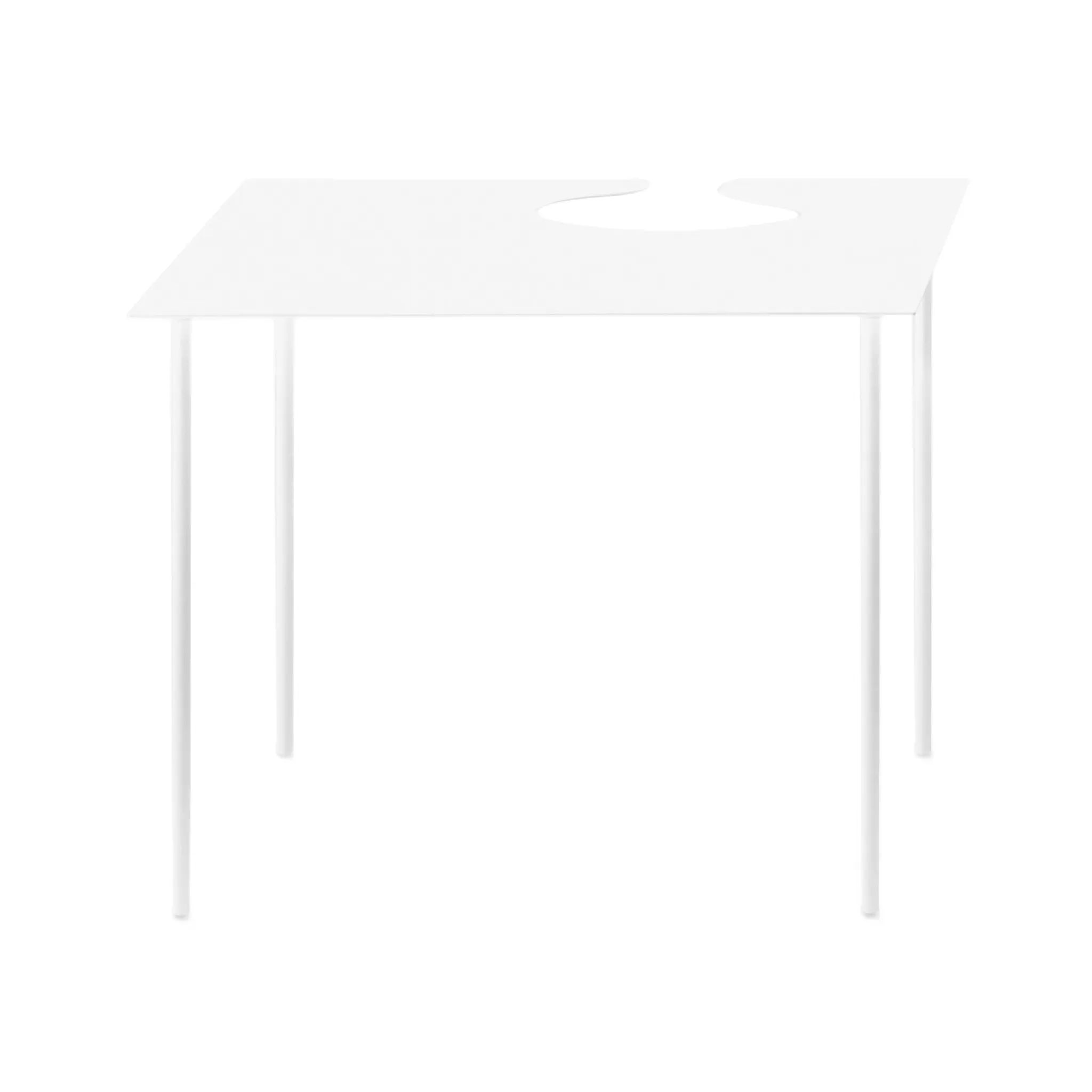 Cut-Out Rectangular Coffee Table | Desalto Softer than Steel