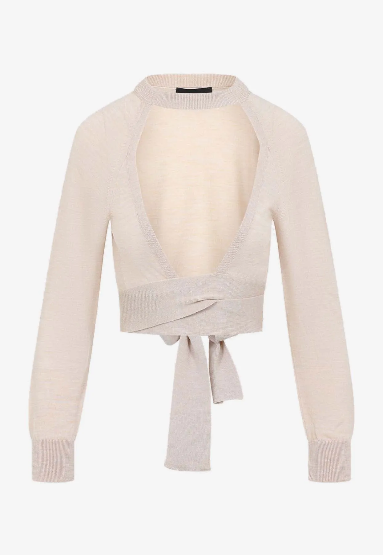 Cut-Out Window Sweater